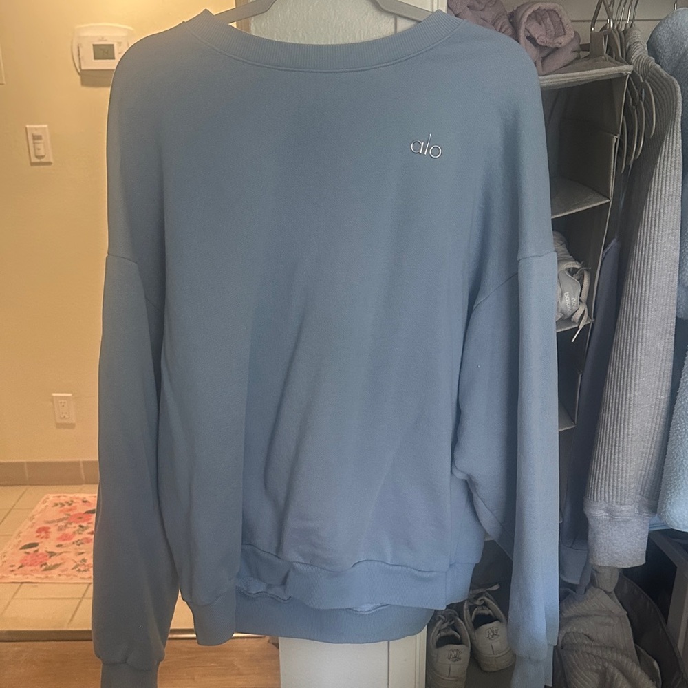 ALO Blue Crewneck
